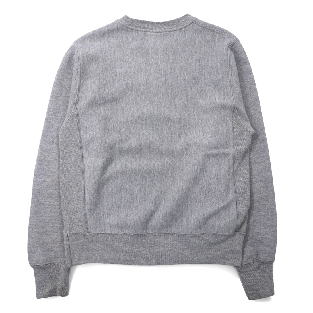 Champion Reverse Weave Sweatshirt L Grey Cotton Blue Single Tag Reprint REVERSE WEAVE Made in Honduras
