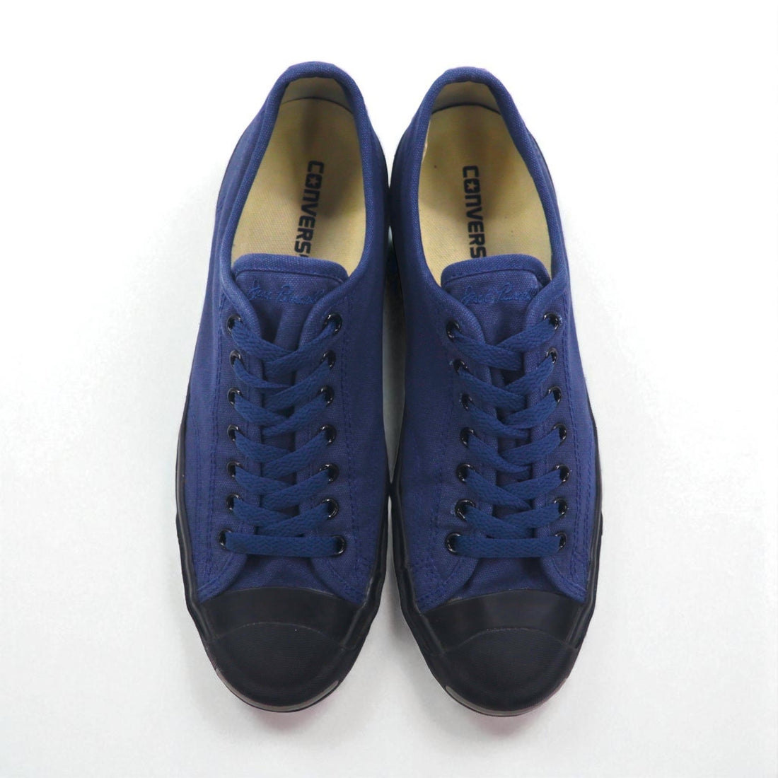 CONVERSE Jack Purcell Low-Top Sneakers, Size 29cm, Navy Canvas, 141802C, International Standard