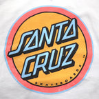 SANTA CRUZ Crewneck Sweatshirt L Blue Cotton Logo Print