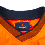 90s Vintage Sport Jacket ピステ プルオーバー ナイロンジャケット ジャージ M オレンジ IVY CREW