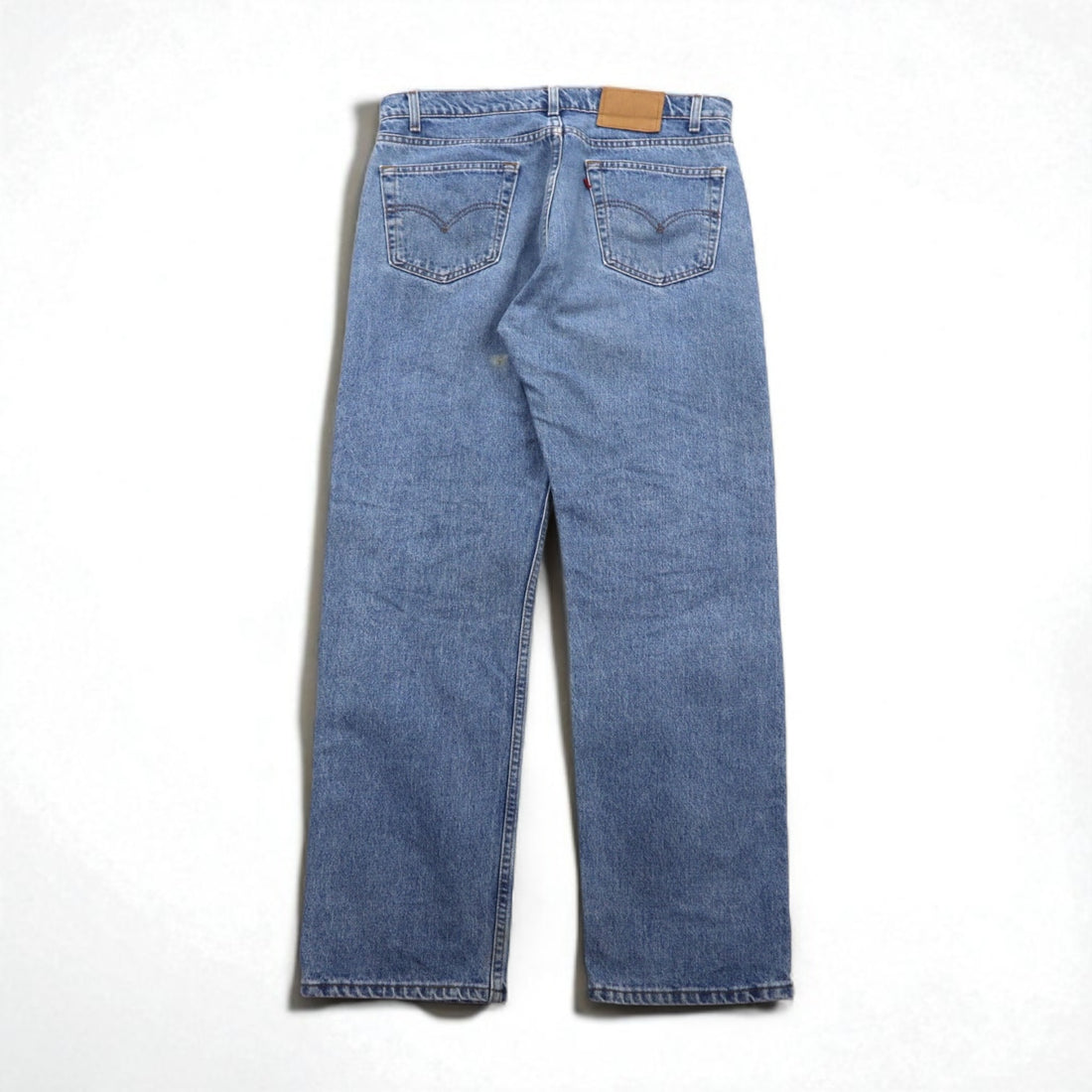 Levi's 90年代 USA製 505 ストレート デニムパンツ L インディゴ ブルー ジッパーフライ 505-4891