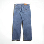 Levi's 90年代 USA製 505 ストレート デニムパンツ L インディゴ ブルー ジッパーフライ 505-4891