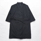 POLO RALPH LAUREN Robe Coat Gown M Black Check Belted Woven Robe Soho Plaid