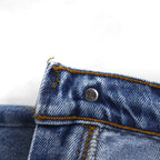 Levi's 90年代 USA製 505 ストレート デニムパンツ L インディゴ ブルー ジッパーフライ 505-4891