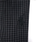 POLO RALPH LAUREN Robe Coat Gown M Black Check Belted Woven Robe Soho Plaid