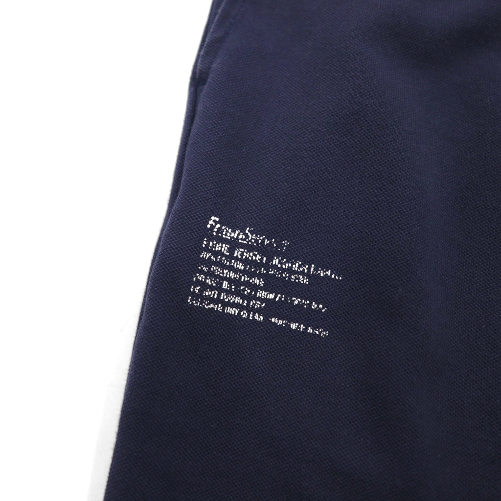 Fresh Service Easy Track Pants, Jersey Jogger Pants, Size L, Navy, FSW-23-CS_101