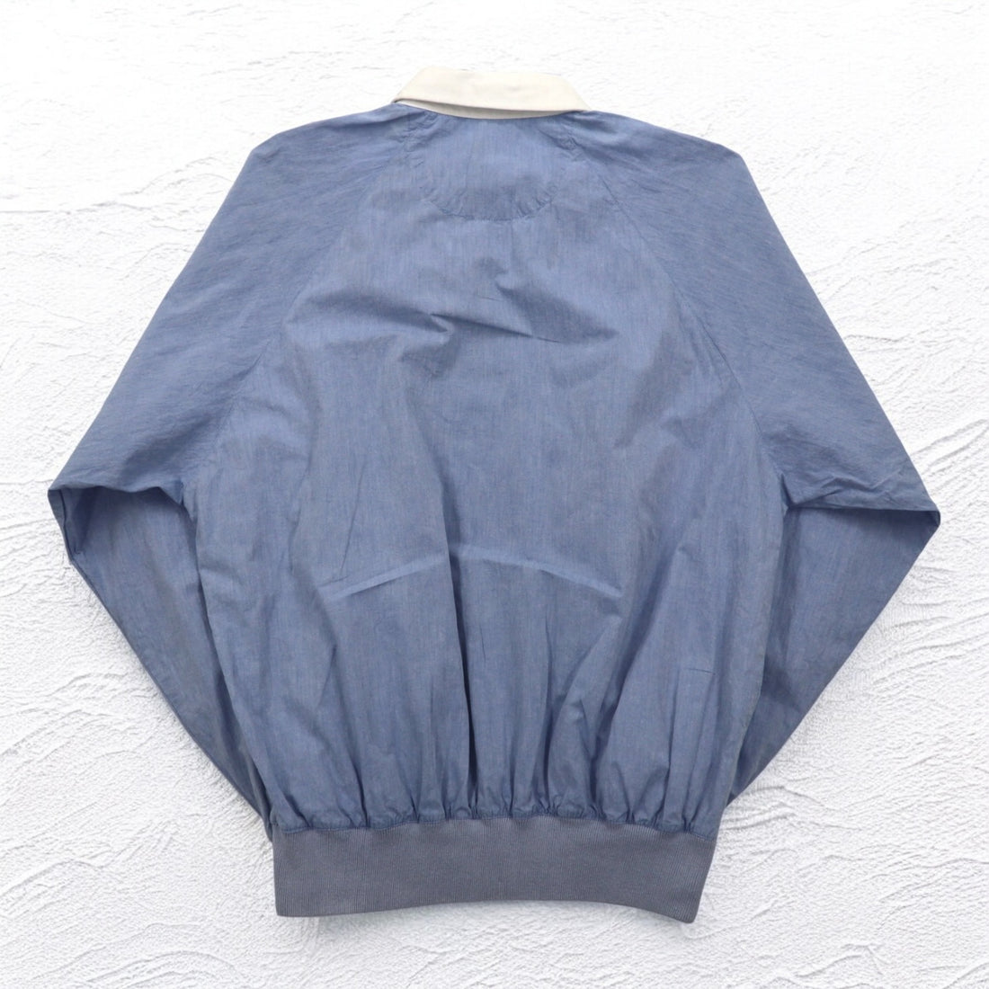 nautica 90s pullover chambray shirt, XL, blue, cotton, one-point logo embroidery