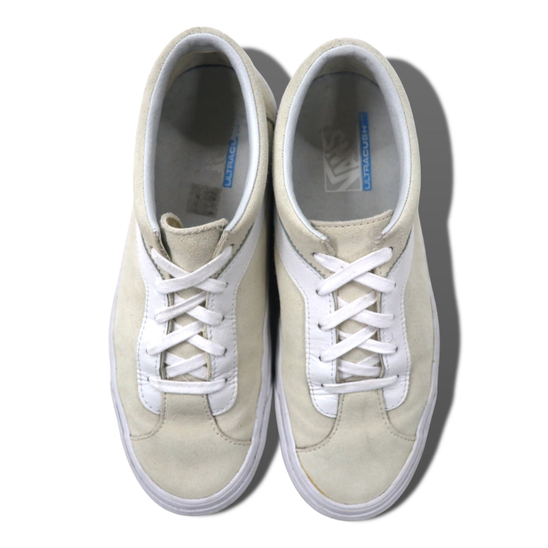 VANS Bold Suede Leather Sneakers 27cm Beige USA Design BOLD NI SUEDE VN0A3WLPVL