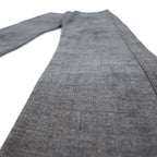 APC Inside-Out Design Denim Pants, Medium, Grey, Cotton, Made in Japan