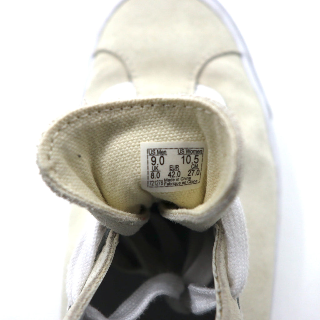 VANS Bold Suede Leather Sneakers 27cm Beige USA Design BOLD NI SUEDE VN0A3WLPVL