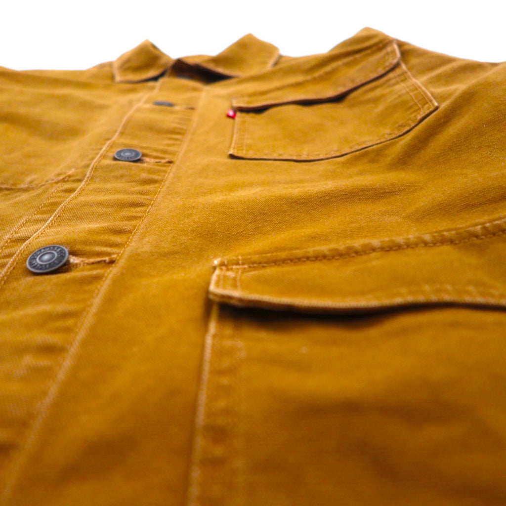 Levi's Duck Coverall Utility Work Jacket, Camel, Size M, A0744-0001