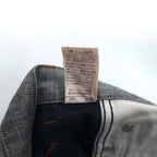 APC Inside-Out Design Denim Pants, Medium, Grey, Cotton, Made in Japan