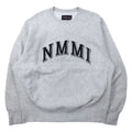 日本然リトテ-古着オンライン-JAN SPORT USA製 90年代 リバースウィーブ スウェット XXL グレー コットン 裏起毛 NMMI ( New Mexico Military Institute ) アーチロゴ ビッグサイズ-JAN SPORT USA Made 90's Reverse Weave Sweatshirt XXL Gray Cotton brushed lining NMMI (New Mexico Military Institute) Arch Logo Big Size