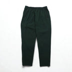 South2 West8 Poly Stretch Twill Track Pants, Size L, Khaki, Zippered Legs, Slit, HM852, Made in Japan