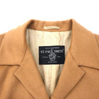 ST. PAUL SMITH カシミア ステンカラーコート L ベージュ ウール