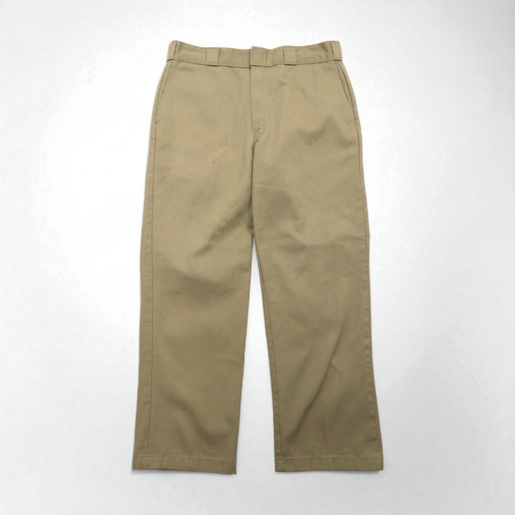 Dickies 874 Original Fit Work Chino Pants, Size L, Beige, Polyester and Cotton