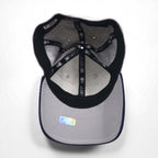 NEW ERA バイカラー ベースボールキャップ M/L グレー ネイビー MLB Milwaukee Brewers