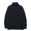 Champion リバースウィーブ REVERSE WEAVE タートルネック スウェット S ブラック C8-J045