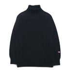 Champion リバースウィーブ REVERSE WEAVE タートルネック スウェット S ブラック C8-J045