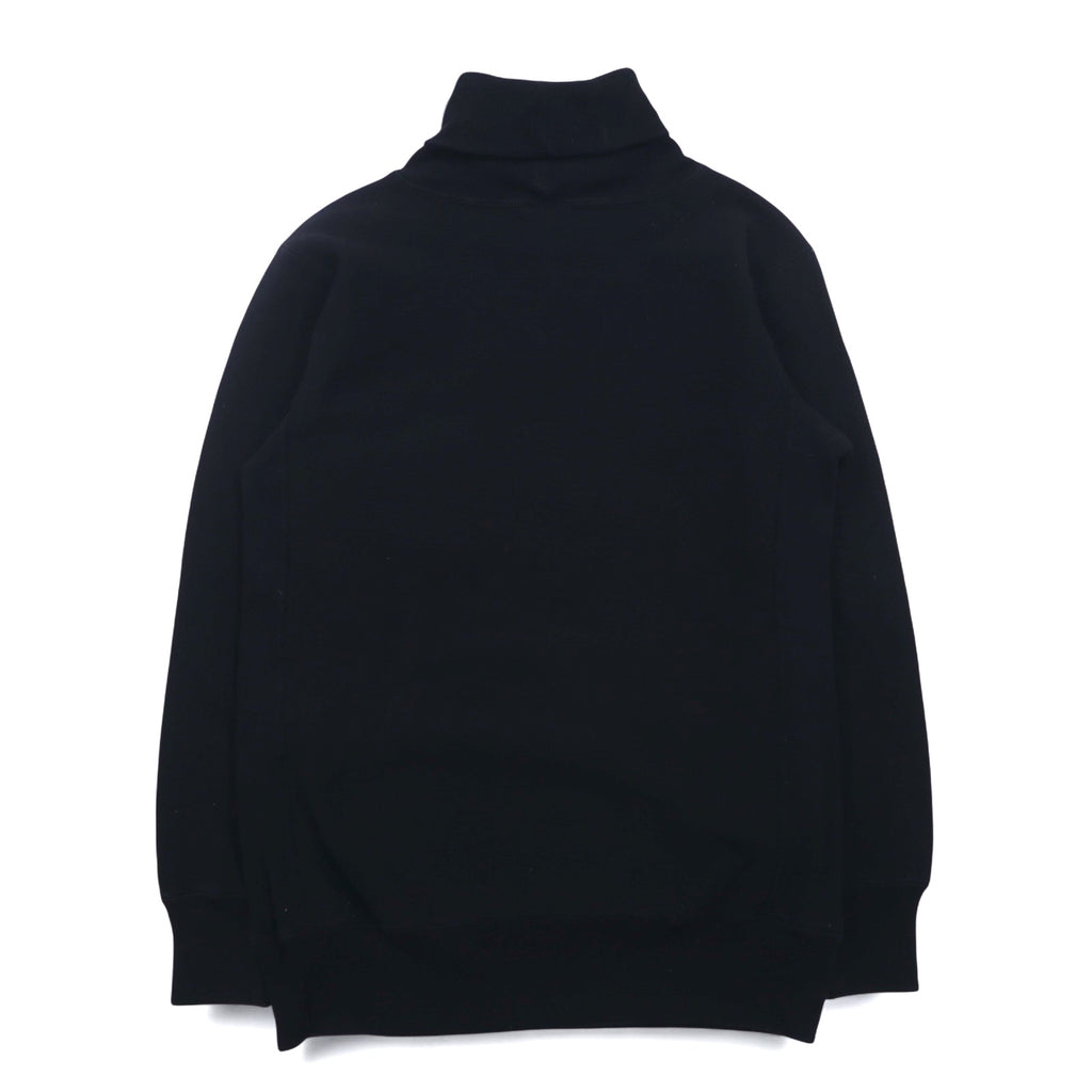 Champion リバースウィーブ REVERSE WEAVE タートルネック スウェット S ブラック C8-J045