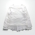 FACETASM Thermal Layered Long Sleeve T-Shirt XL White Cotton BQ-SW-U03 Made in Japan