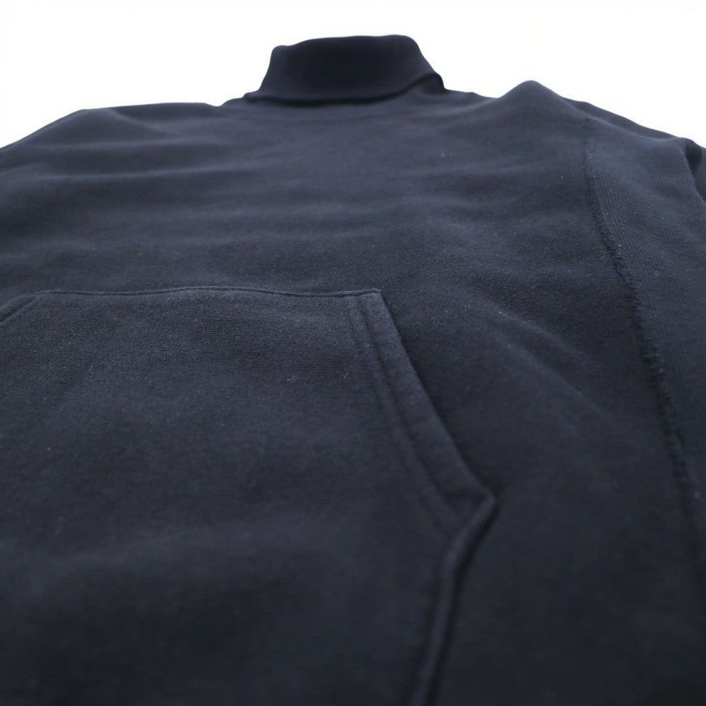 Champion リバースウィーブ REVERSE WEAVE タートルネック スウェット S ブラック C8-J045