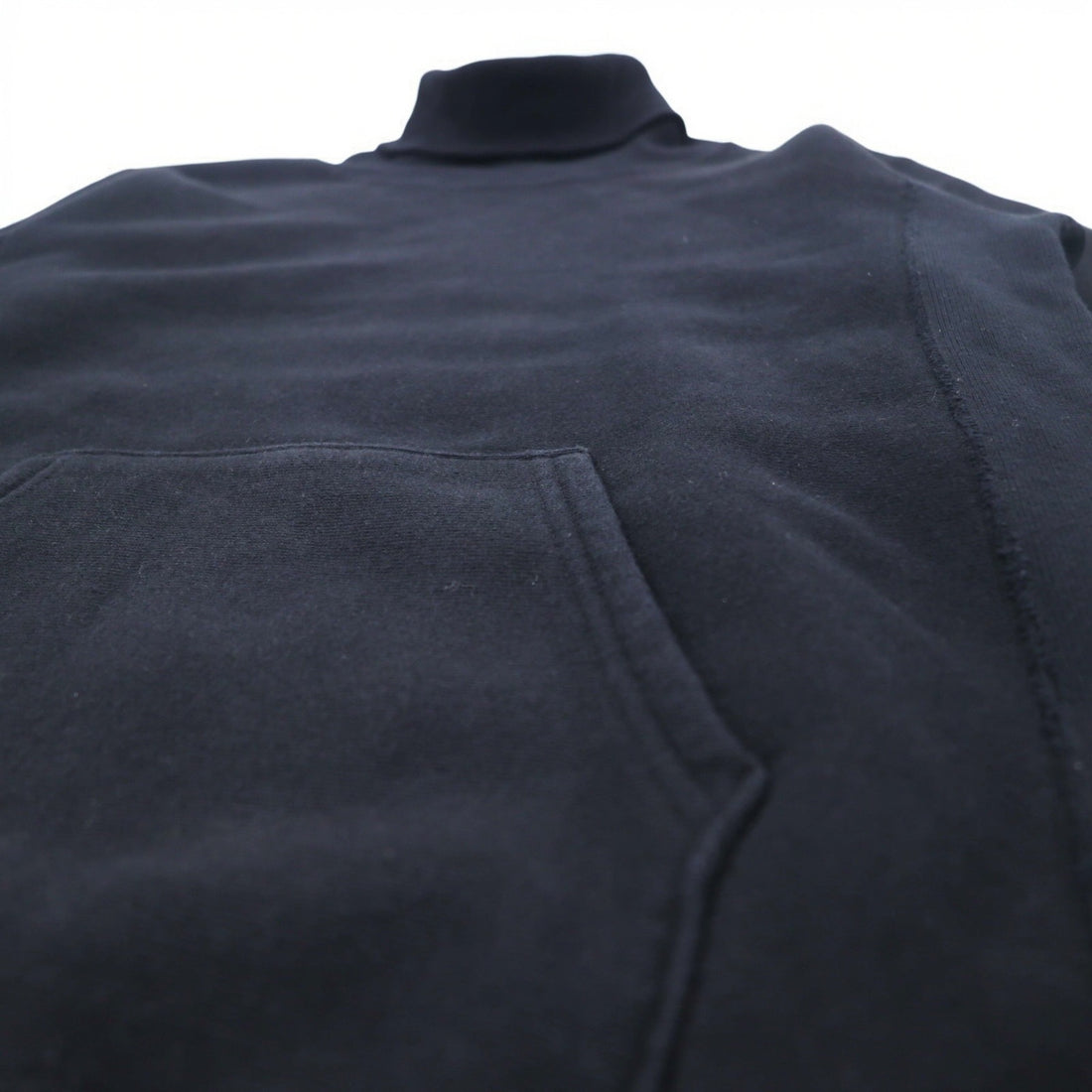 Champion リバースウィーブ REVERSE WEAVE タートルネック スウェット S ブラック C8-J045