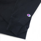 Champion リバースウィーブ REVERSE WEAVE タートルネック スウェット S ブラック C8-J045