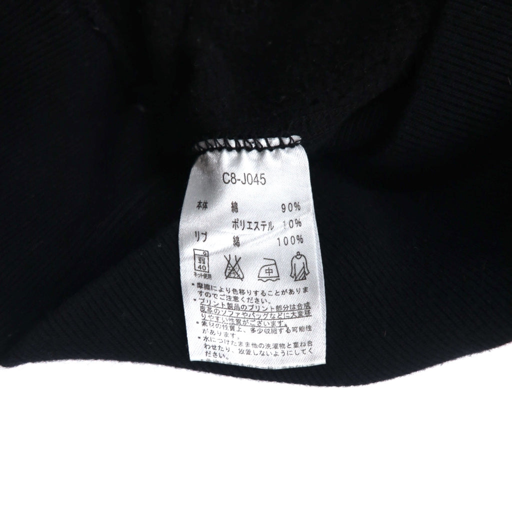 Champion リバースウィーブ REVERSE WEAVE タートルネック スウェット S ブラック C8-J045