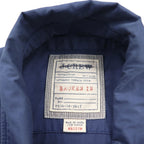 J.CREW Marine Jacket, Vintage-Finished Coverall, Size M, Chin Strap, Drawcord, Double Zip, 8504-05-3617, BROKEN IN