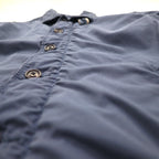 J.CREW Marine Jacket, Vintage-Finished Coverall, Size M, Chin Strap, Drawcord, Double Zip, 8504-05-3617, BROKEN IN