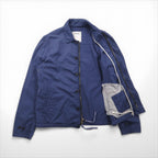J.CREW Marine Jacket, Vintage-Finished Coverall, Size M, Chin Strap, Drawcord, Double Zip, 8504-05-3617, BROKEN IN