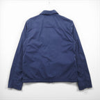 J.CREW Marine Jacket, Vintage-Finished Coverall, Size M, Chin Strap, Drawcord, Double Zip, 8504-05-3617, BROKEN IN