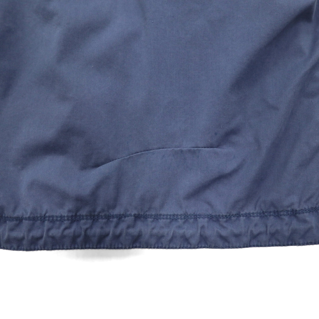 J.CREW Marine Jacket, Vintage-Finished Coverall, Size M, Chin Strap, Drawcord, Double Zip, 8504-05-3617, BROKEN IN