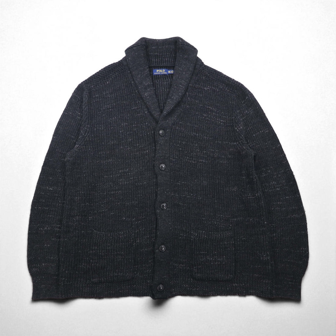 Polo Ralph Lauren shawl collar low-gauge knit cardigan, size 2XL