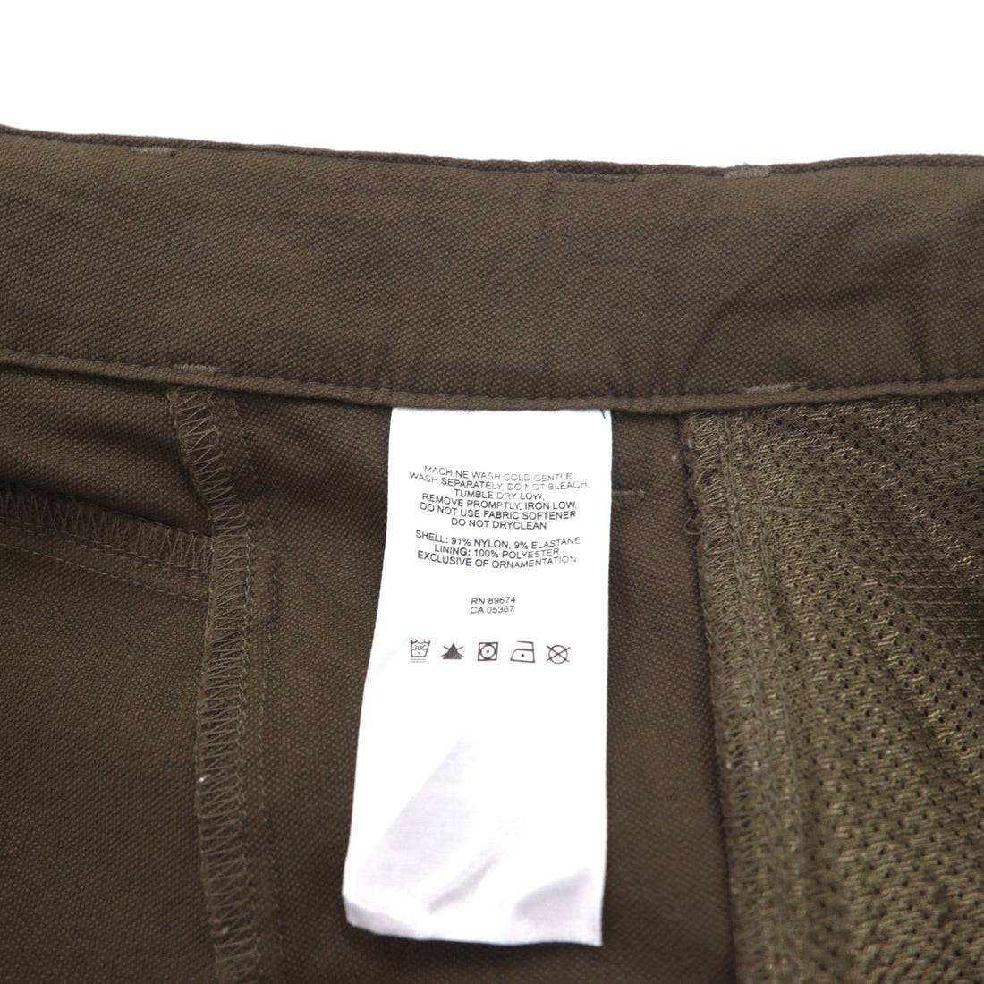 MOUNTAIN HARDWEAR チョックストンハイクパンツ アウトドア クライミングパンツ M ブラウン ナイロン ストレッチ OM0304
