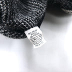 Le TIGRE 90s USA Made Nordic Pattern Acrylic Knit Sweater M Gray All-over Pattern Acrylic NORDIC LITES