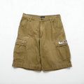 POLO JEANS COMPANY RALPH LAUREN Baggy Short Cargo Pants, Size L, Beige, Cotton