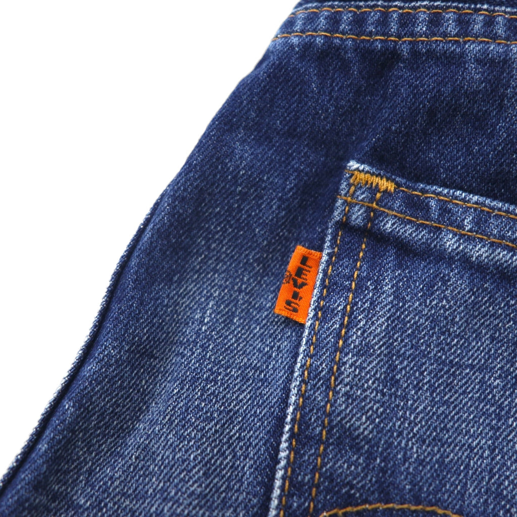 LEVI'S VINTAGE CLOTHING ( LVC ) 606 オレンジタブ ビッグE デニムパンツ ジーンズ M インディゴ 42TALONジップ 1969 30605-0056