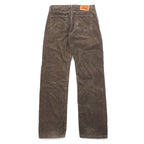 Levi's ユーロリーバイス 751 コーデュロイ パンツ 32 グレー コットン ジッパーフライ 751-8415 トルコ製