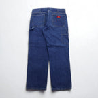 Dickies ルーズフィット ペインター デニムパンツ XL インディゴ ブルー コットン