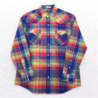 POLO RALPH LAUREN インディアン マドラス INDIAN MADRAS ウエスタンシャツ XL チェック CLASSIC FIT
