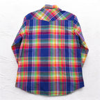 POLO RALPH LAUREN インディアン マドラス INDIAN MADRAS ウエスタンシャツ XL チェック CLASSIC FIT