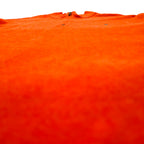 POLO RALPH LAUREN Big Size Half Zip Sweatshirt 2XL Orange Cotton Small Pony Embroidery