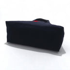 POLO RALPH LAUREN Canvas Tote Bag Navy with Big Pony Embroidery