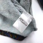 JOYRICH Paisley Sweat Cardigan Shawl Collar Jacket S Multicolor All-over Print Cotton