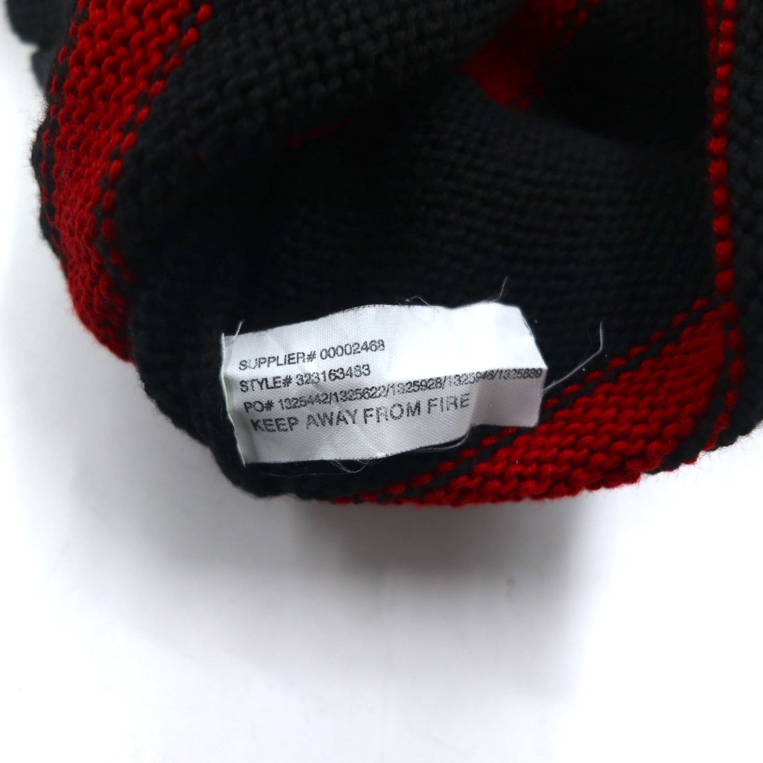 Polo by Ralph Lauren 90s Half-Zip Cotton Knit Sweater, Medium, Striped, Black, Red