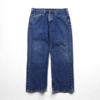 Carhartt Relaxed Fit Denim Pants, Size L, Indigo and Blue, 101505, Made in Mexico