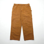 carhartt ダック地 ペインターパンツ ワーク XL キャメル ブラウン キャンバス