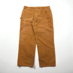 carhartt ダック地 ペインターパンツ ワーク XL キャメル ブラウン キャンバス